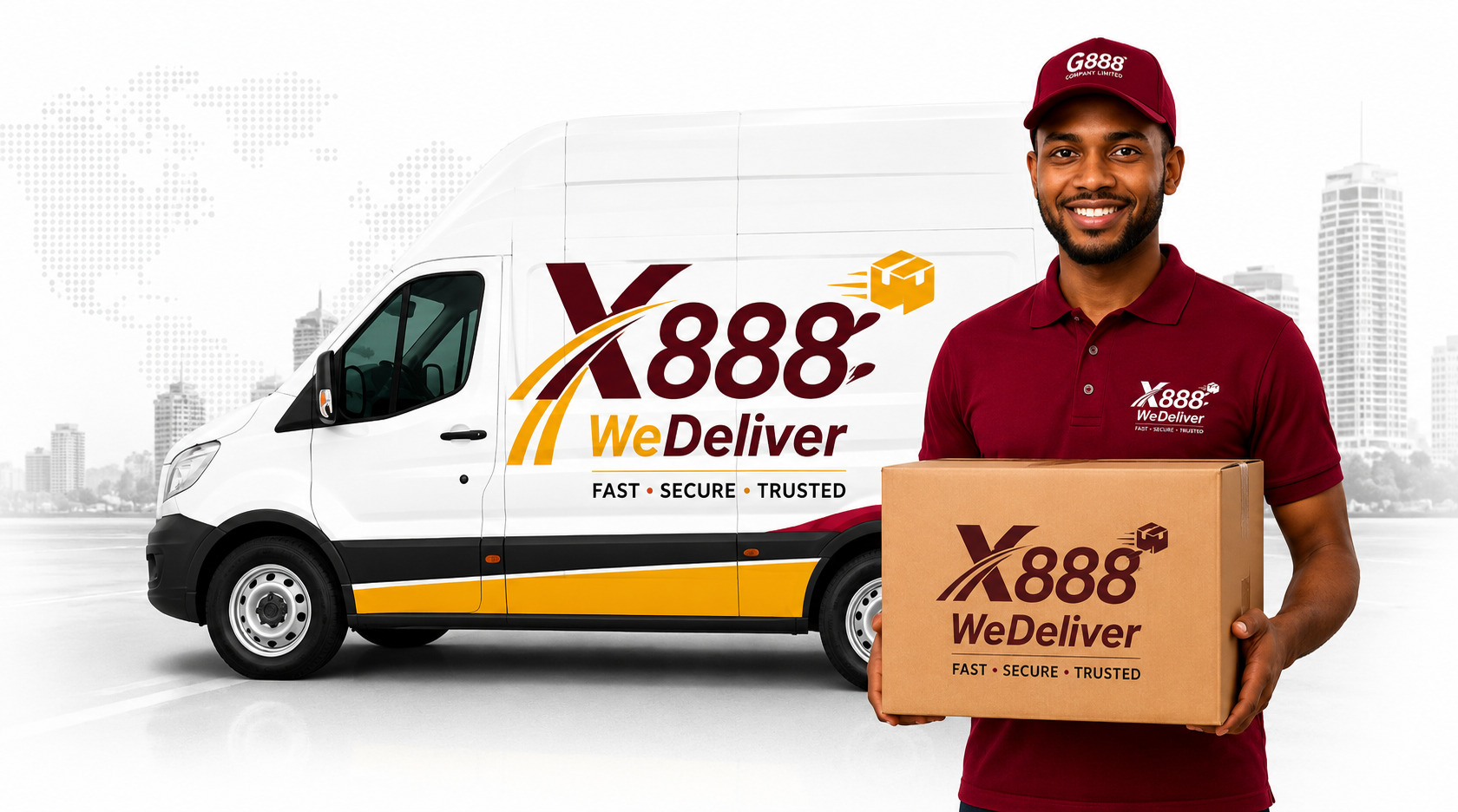 X888 WeDeliver courier and logistics service
